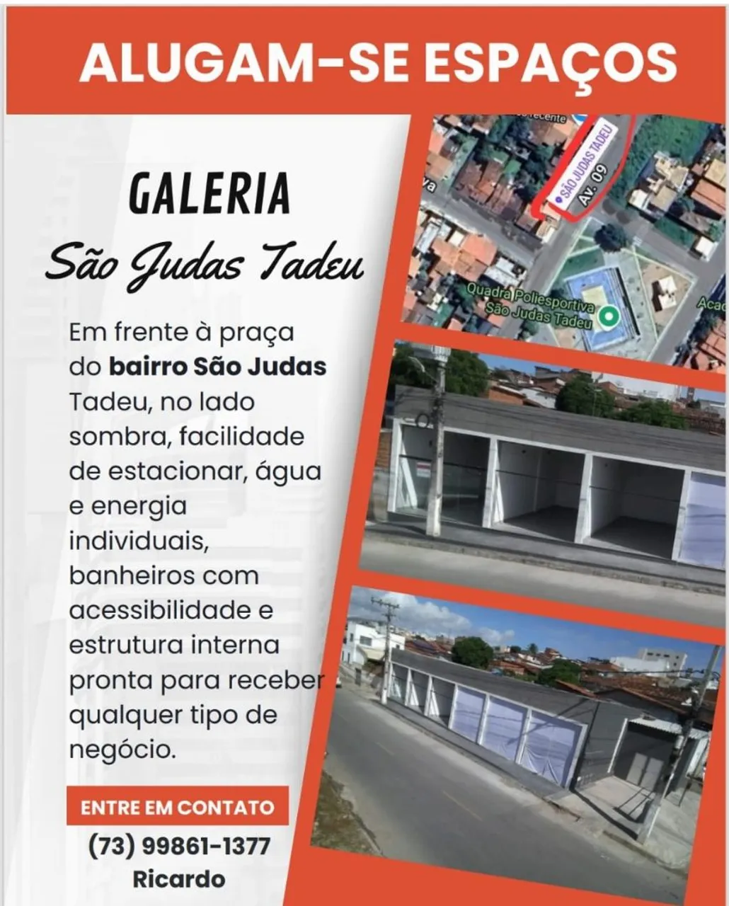 Espaço comercial para locação
