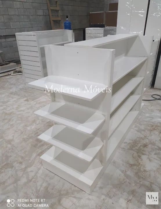 Gôndola Branca MDF Direto da Fábrica - Foto 3