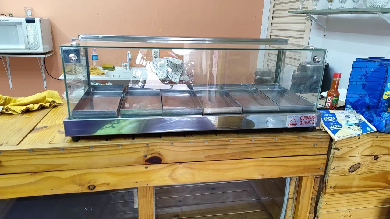 Estufa para salgados 6 bandejas  - Foto 2