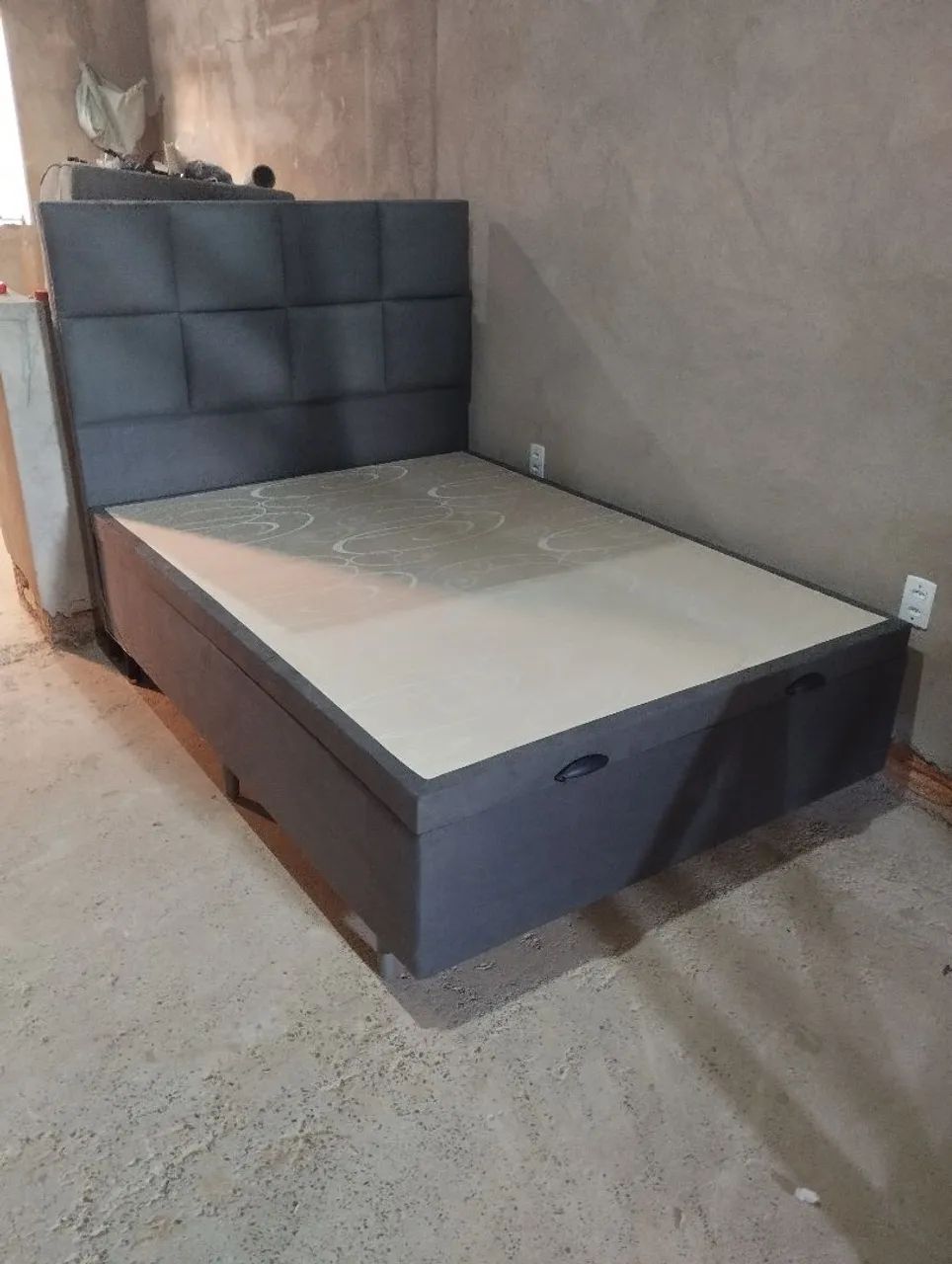 Cama Box Baú com Cabeceira e Amplo Espaço Interno - Foto 3