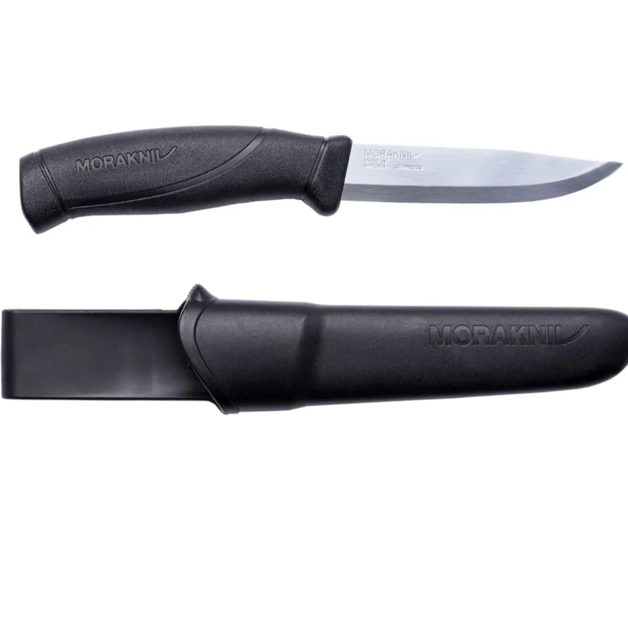 Faca Morakniv Companion (s) Sandvik 12C27 2.5mm preta
