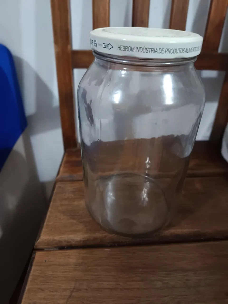 Pote de Vidro com Tampa - Ideal para Armazenamento