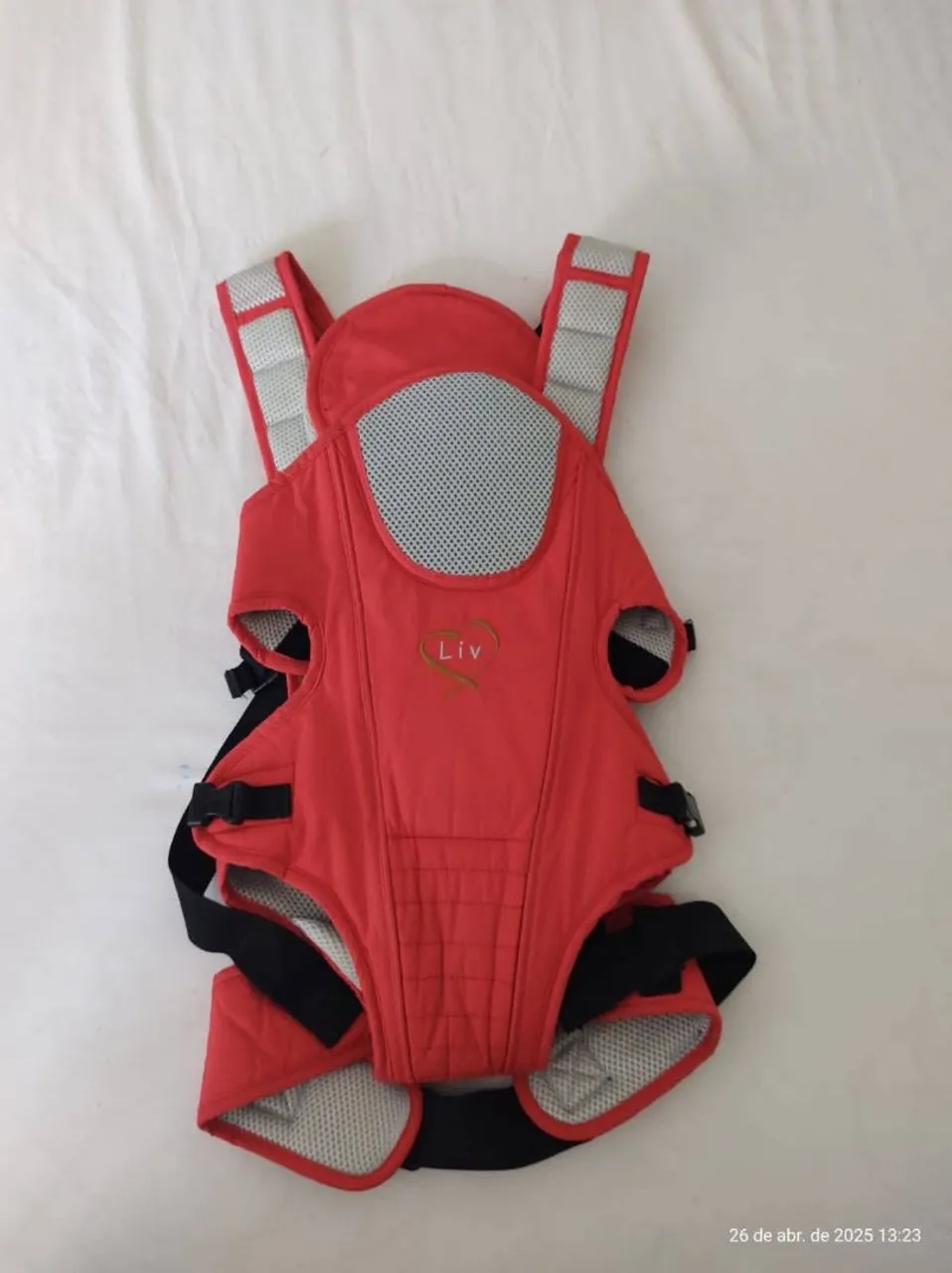 Canguru para Bebê Vermelho - Liv