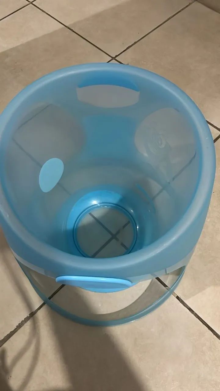 Ofuro pra bebê azul - Foto 2