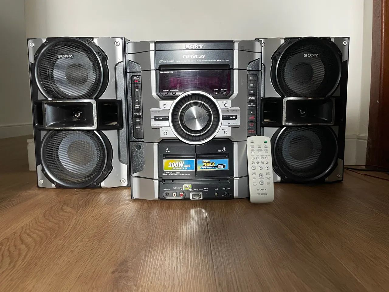 System Sony Genezi GT22 100% Funcional - Aparelhos de Som