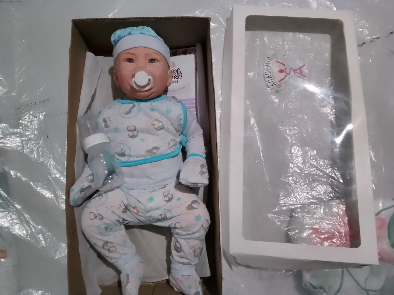 Boneca Reborn com Acessórios