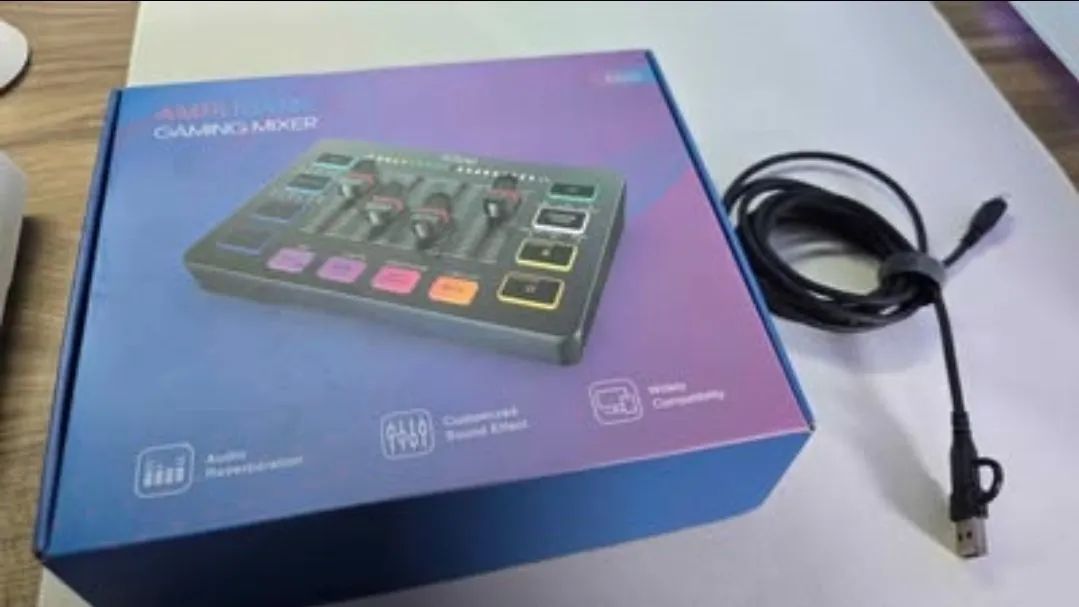 Mixer de Áudio Fifine SC3 RGB - Foto 2