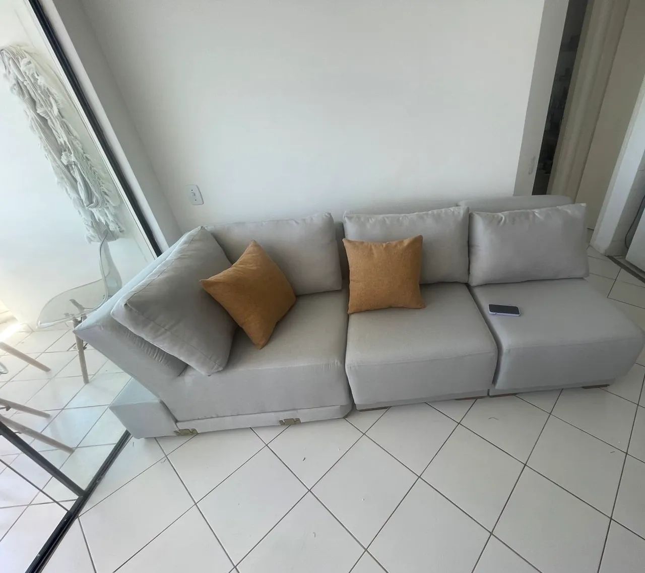 Sofá modular madeira qualidade REFORMADO - Foto 3