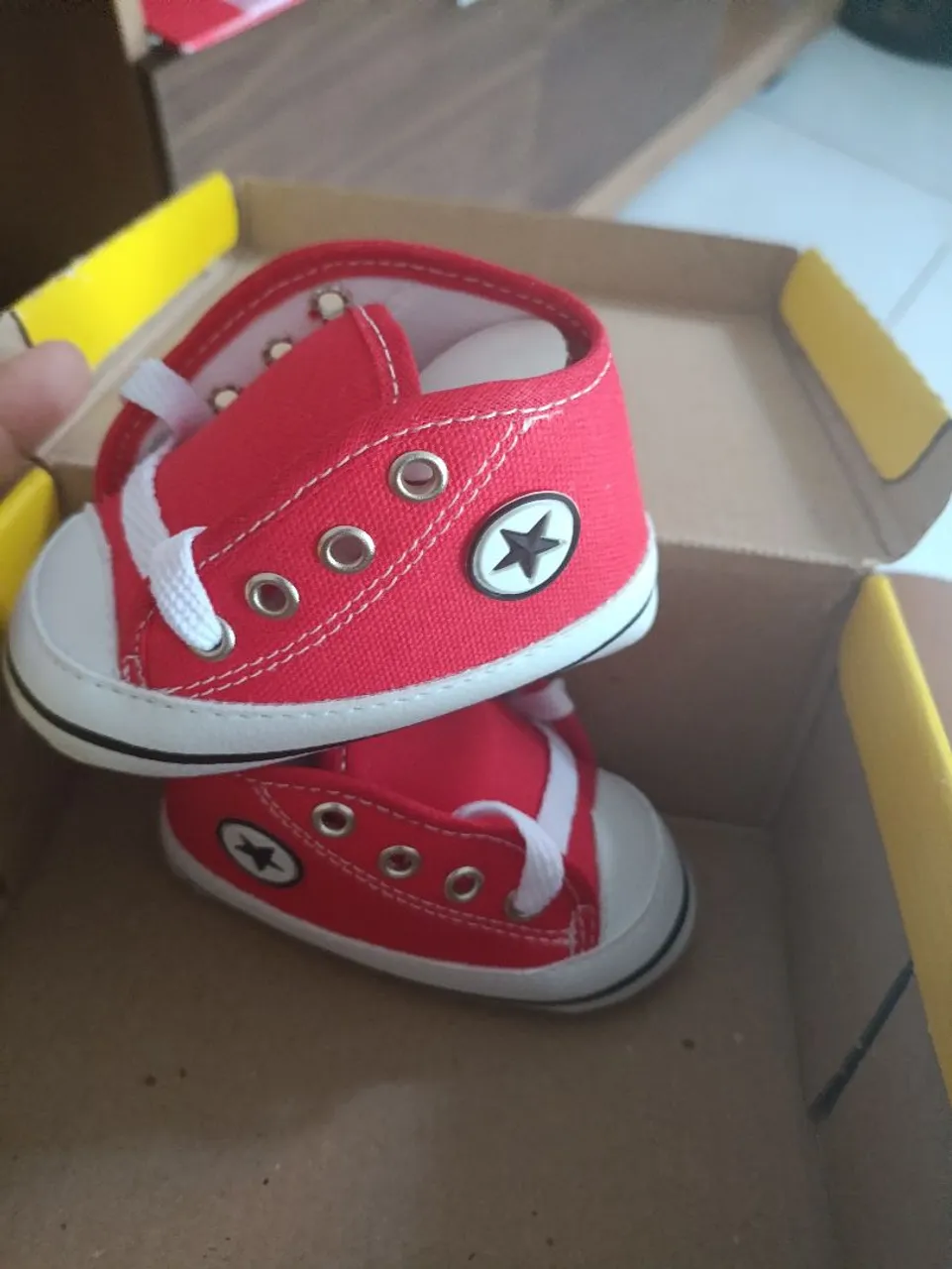 Tênis Converse Infantil Vermelho - Novo!