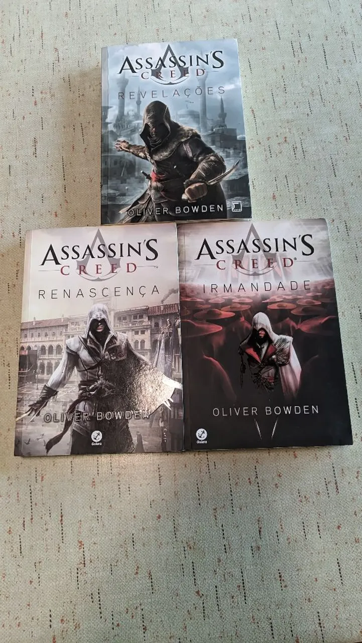 Livros Assassin's Creed - Revelações, Renascença e Irmandade
