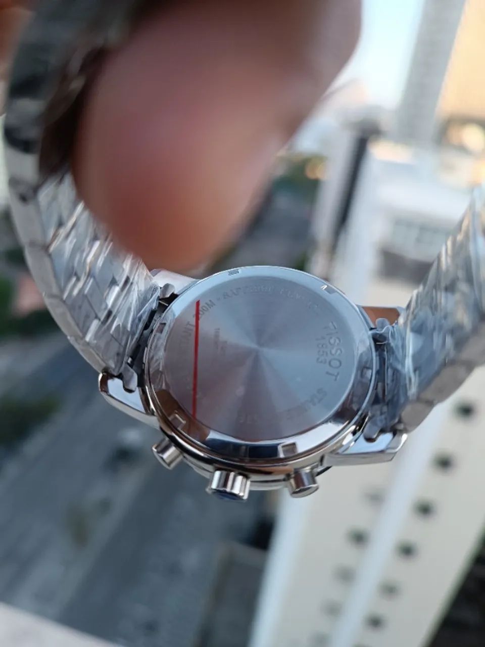 Relógio TISSOT Prc 200 - Fundo Preto - Todo Funcional - Foto 5