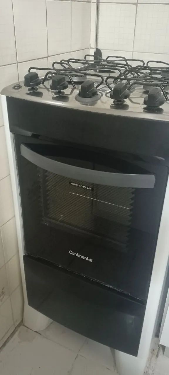 Fogão Continental 4 Bocas com Forno