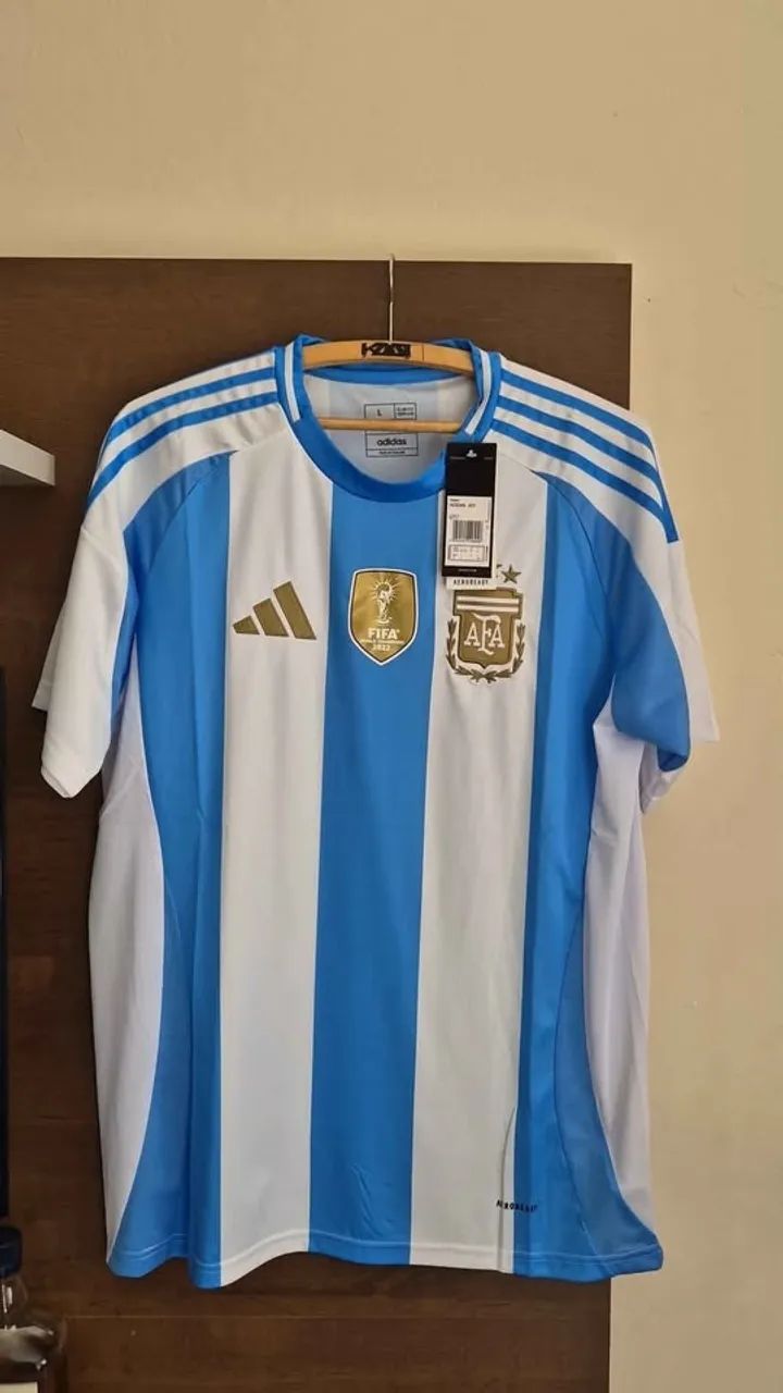 CAMISA ARGENTINA SELEÇÃO TAMANHO G 
