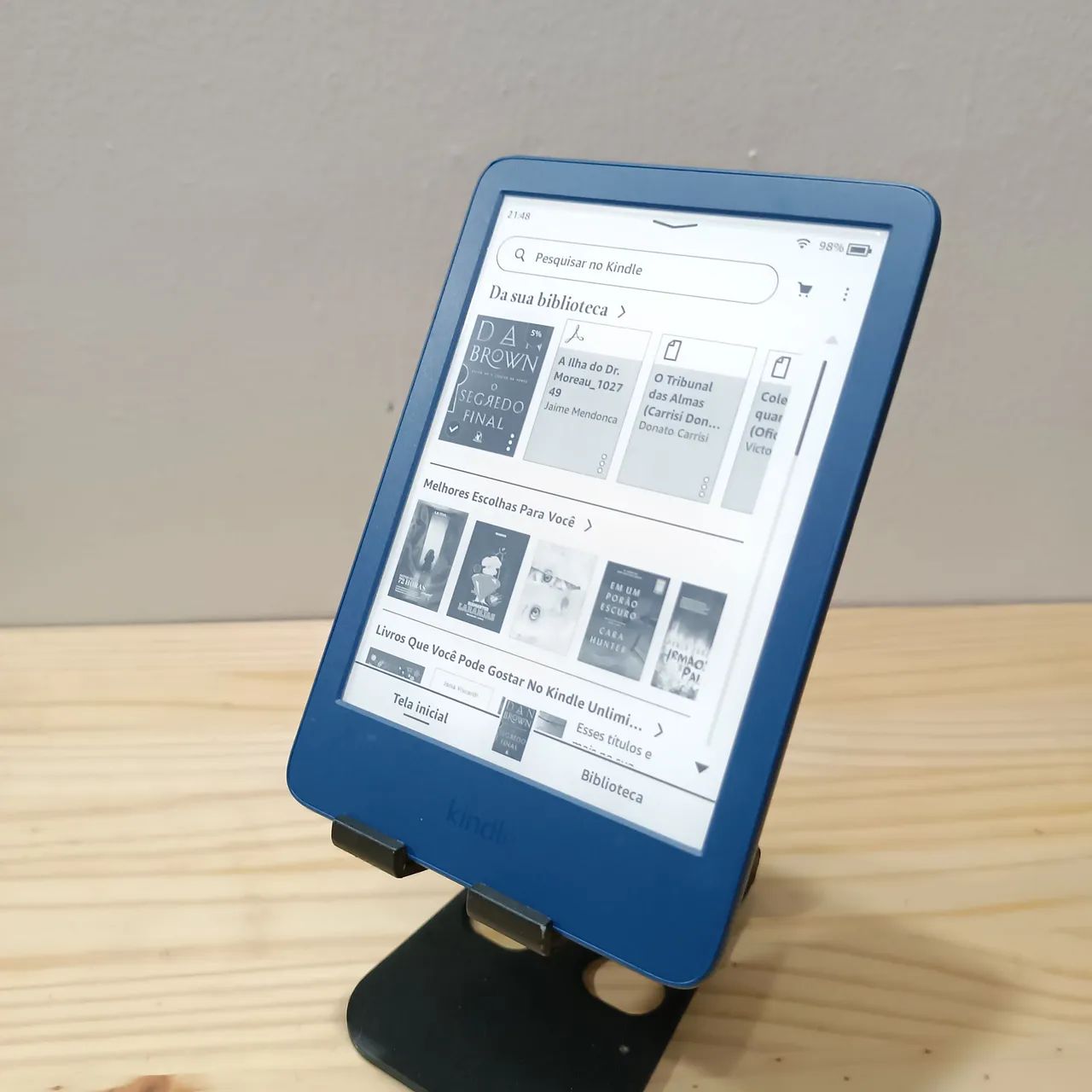 Kindle 11 ° geração 16gb azul - Tablets e E-Readers - Vila Mathias