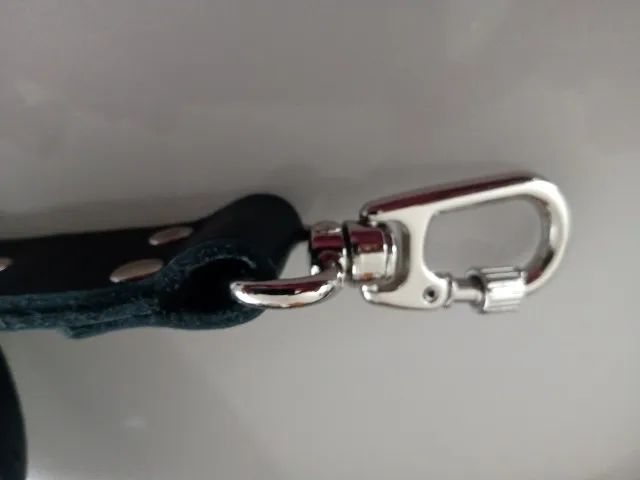 Alça Fotográfica em couro preta  - Foto 2