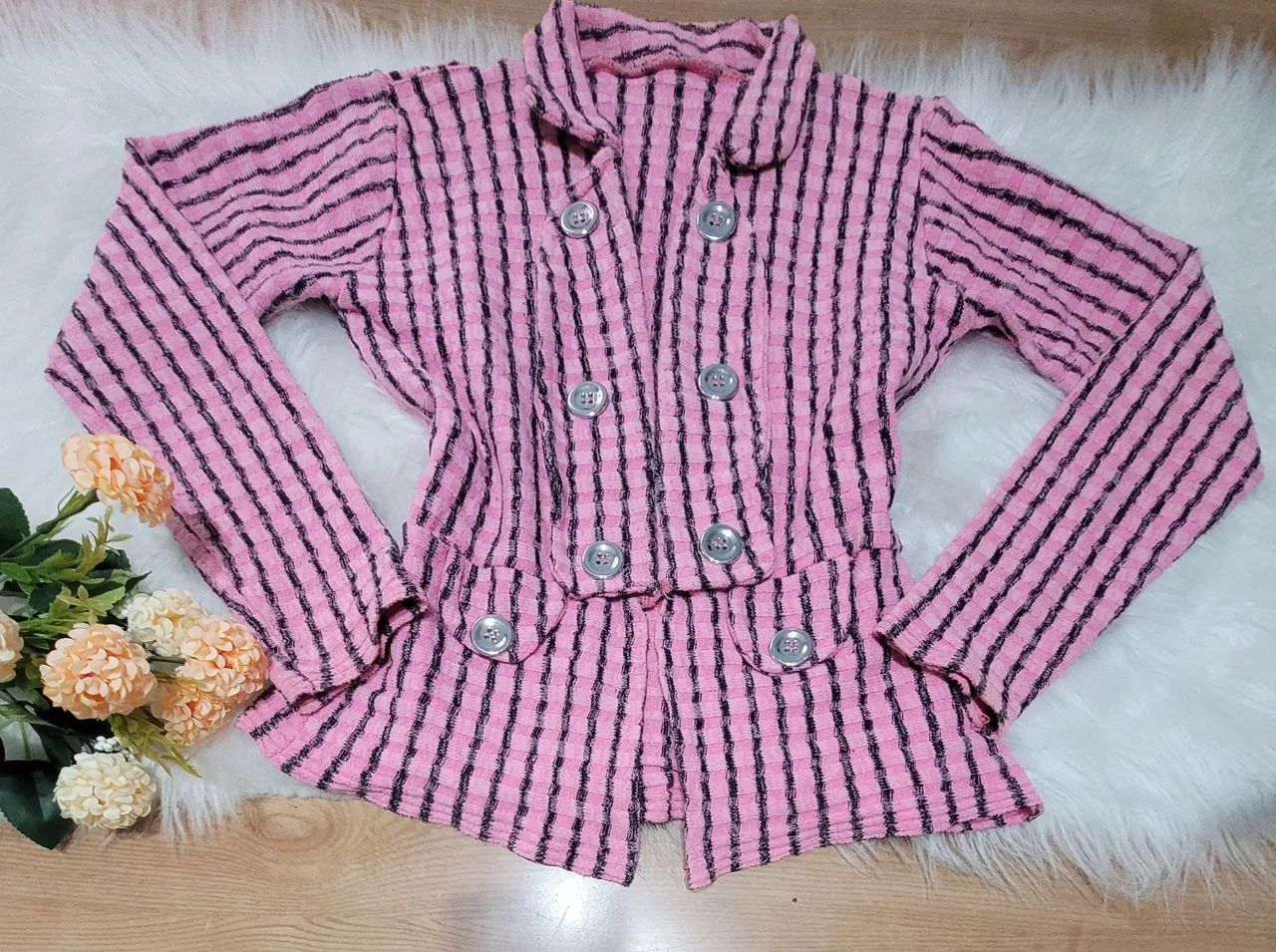 Blazer Floral Elegante BAIXEI O PREÇO  - Foto 3
