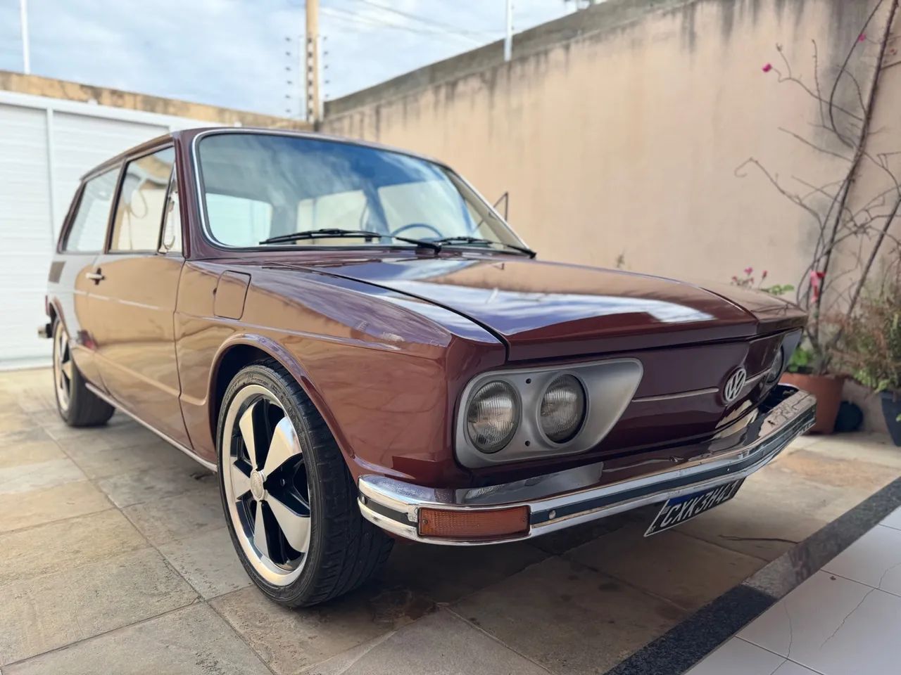 VW Brasília 1974 Placa Preta - Foto 5