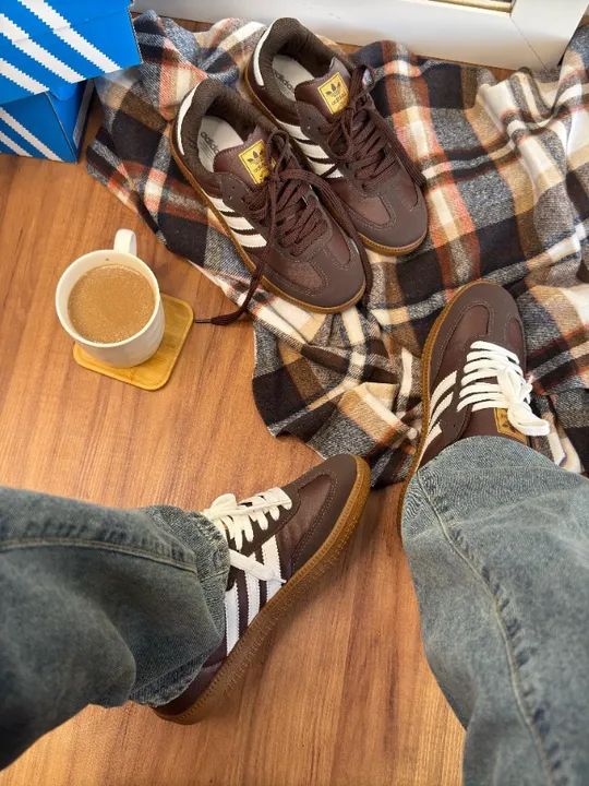 TÊNIS ADIDAS SAMBA CACAU / LINHA PREMIUM (34 AO 39) - A PRONTA ENTREGA - Foto 2