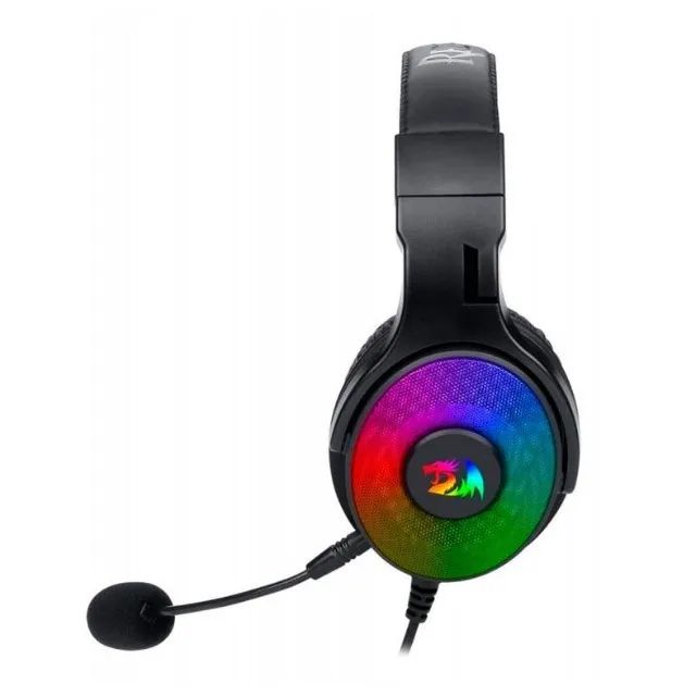 Headset Gamer Redragon Pandora2 H350-Rgb-1, P3+Usb, Rgb, Preto - Foto 2