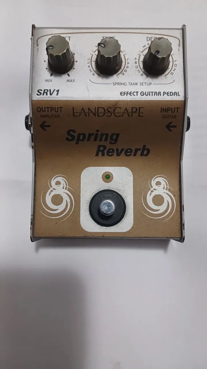 Pedal para guitarra reverb 