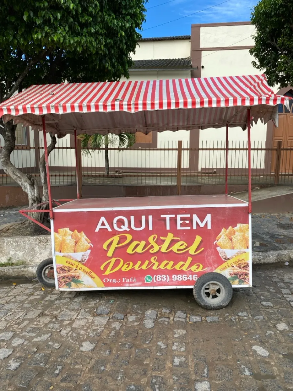 Carroça para lanche