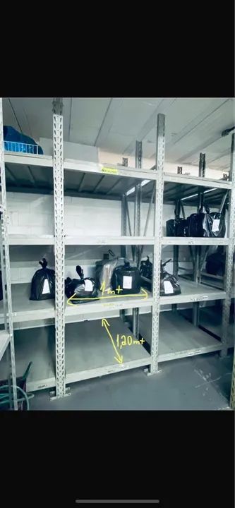 Gôndolas de aço porta palet para comércio - Foto 2