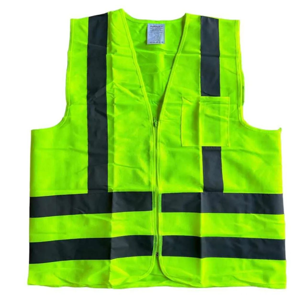 Colete de Segurança Amarelo - Novo - Foto 2