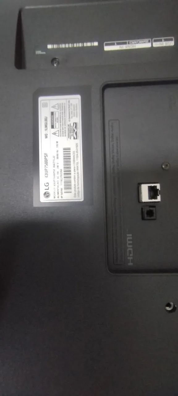 Tv LG smat 43 polegadas 64315883219713124