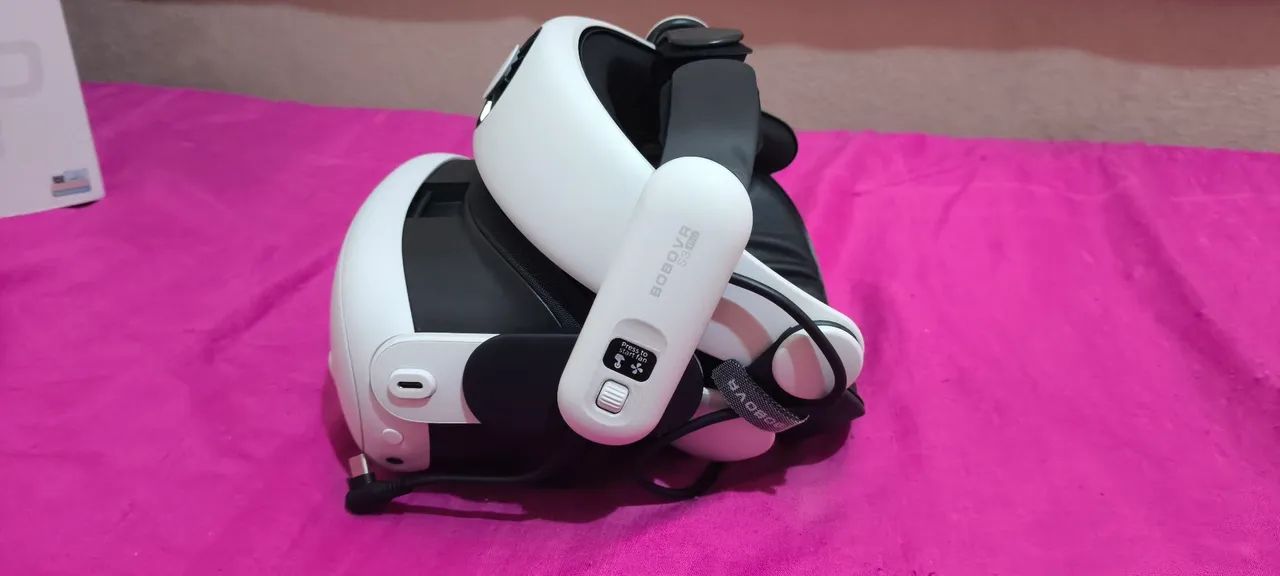 Meta quest 3 + BoboVR S3 PRO - Peças e Acessórios de Vídeo Game