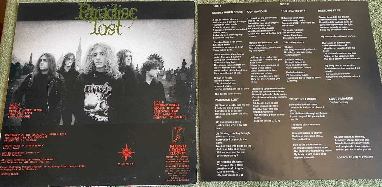Lp Paradise  lost - lost Paradise  - Foto 2