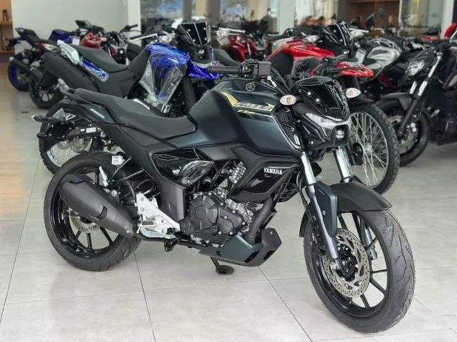 Yamaha FZ15 Fazer 150 Abs 2025 Verde - Mepal Motos