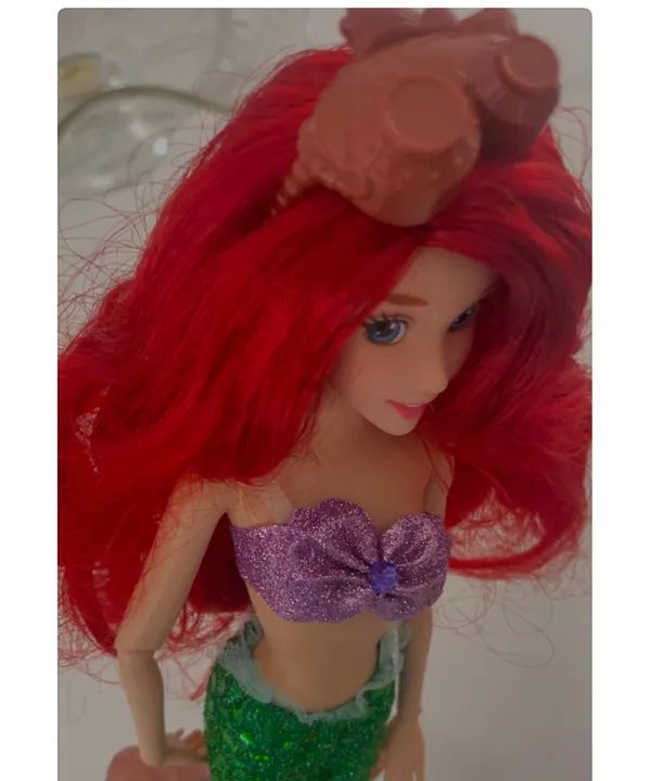 Boneca Ariel da Disney - Princesa Ariel