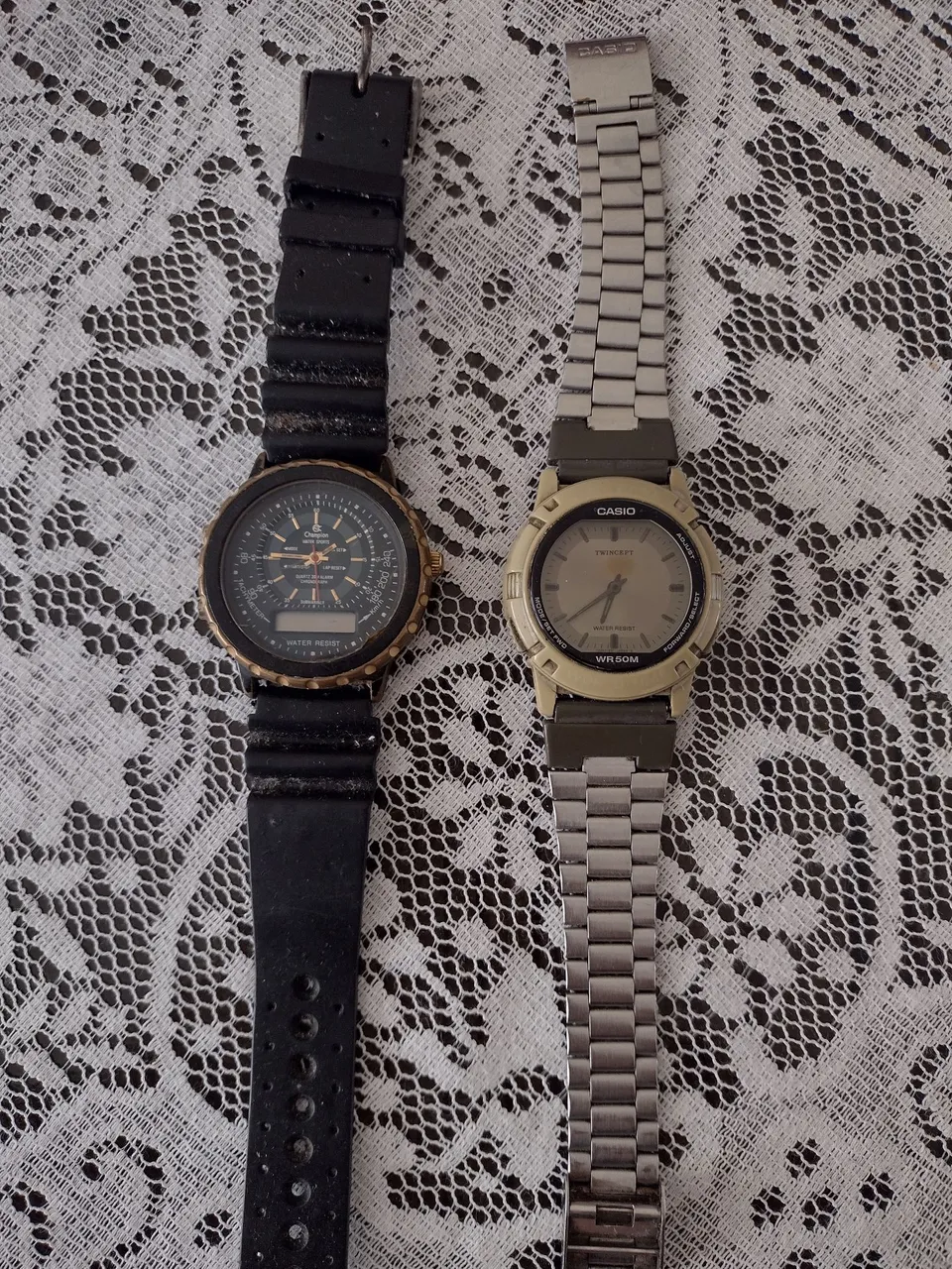 Relógios Casio e Champion