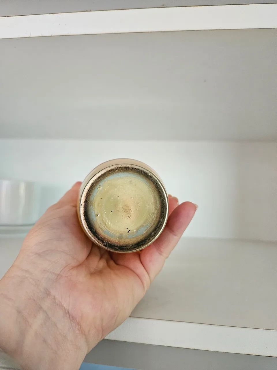 Copo vintage anos 60 - âmbar e furta-cor  - Foto 5