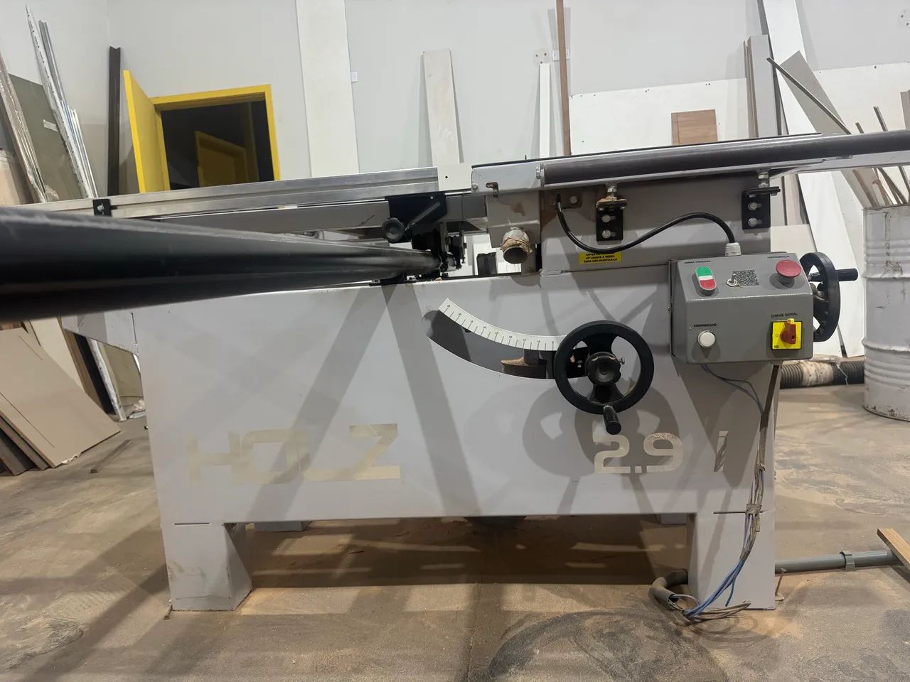 ESQUARTEJADEIRA HOLZ - 2.9 - INCLINÁVEL - TRIFÁSICA  - Foto 3