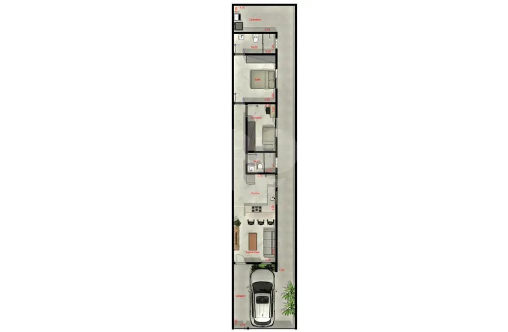 Casa térrea com 2 quartos à venda em Centro - SP - Foto 5