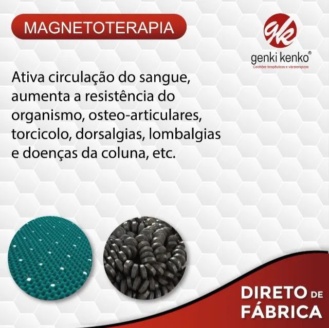 colchão com massagem e bau novo de fabrica  - Foto 5