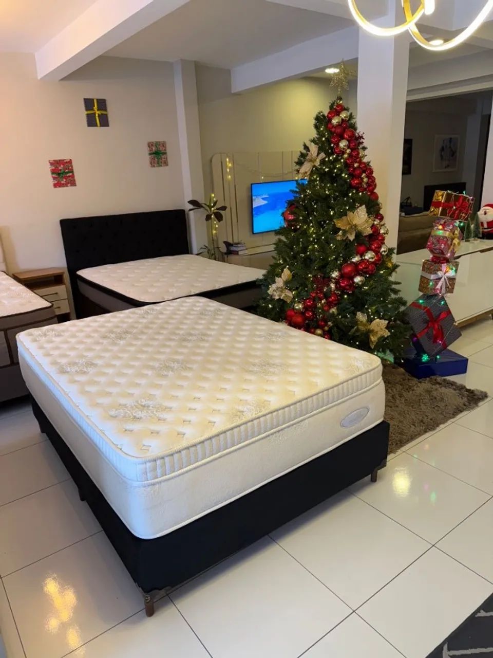 Colchão Casal MAXFLEX SEMINOVO TOP - Entrego! - Foto 5