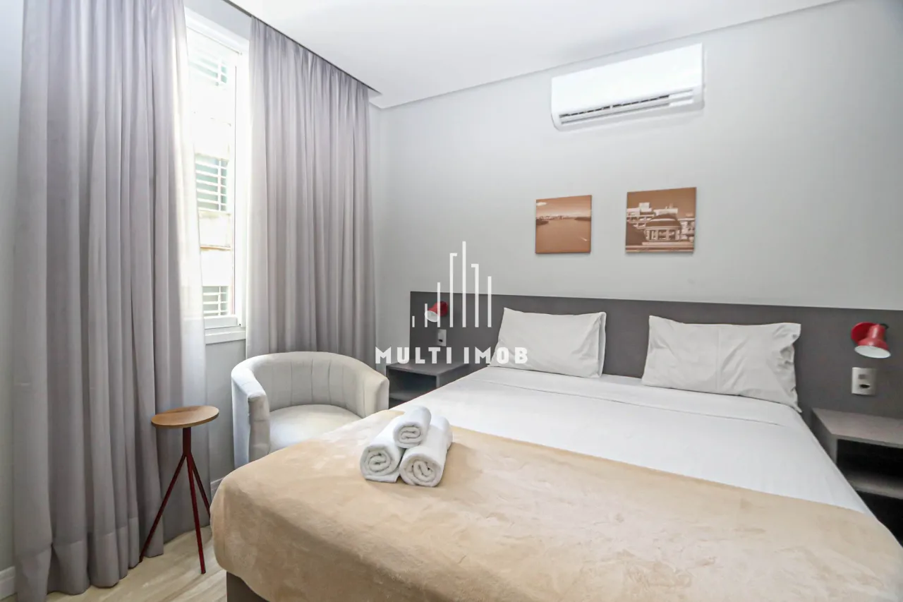 Studio mobiliado para locação, Centro Histórico