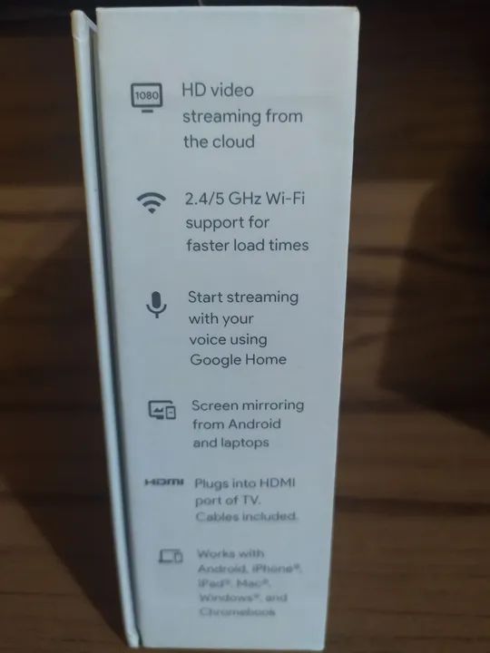 Chromecast Vendo Barbada - Foto 2