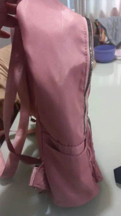 Mochila escolar rosa - Foto 3