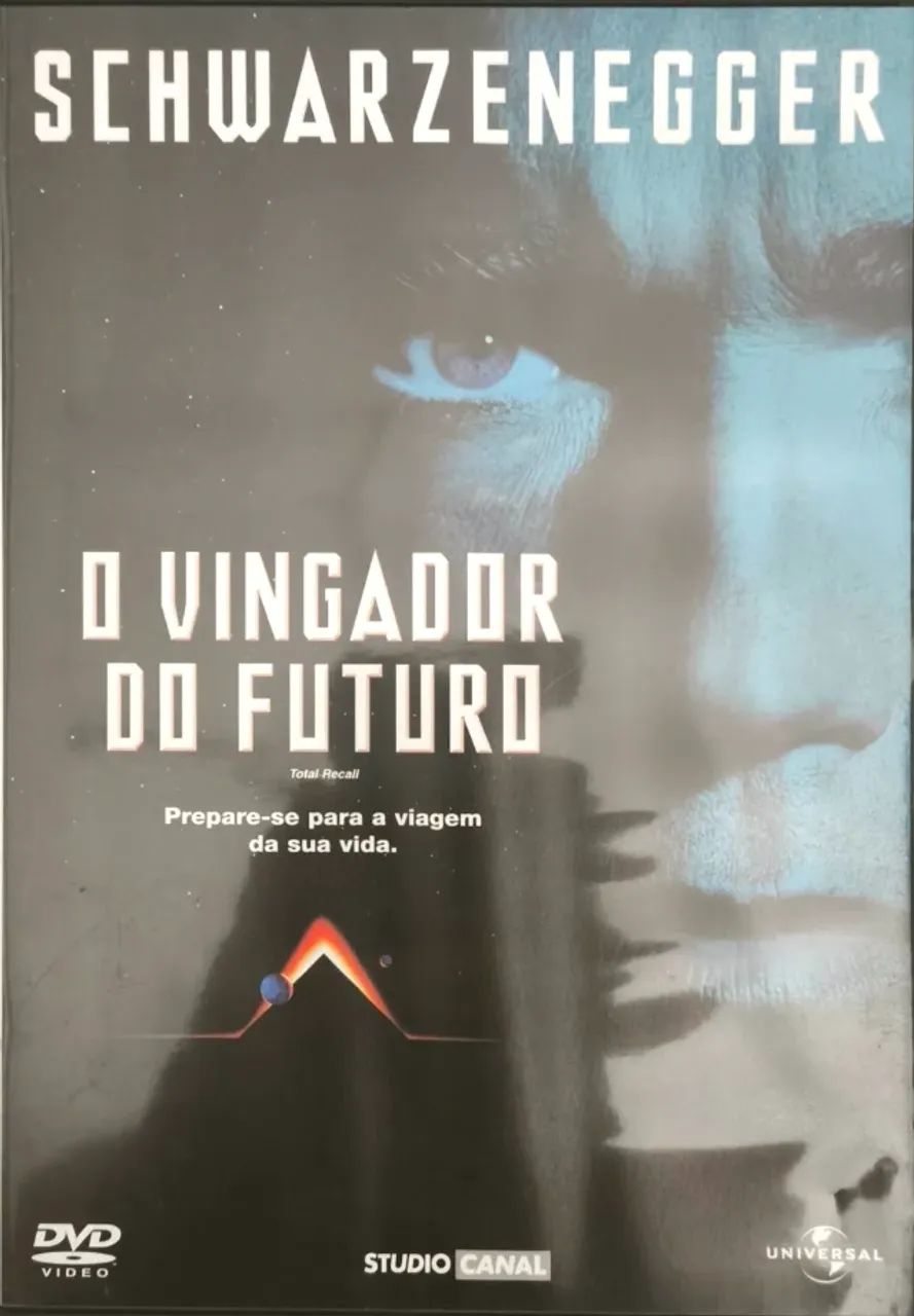 DVD O Vingador do Futuro - Arnold Schwarzenegger