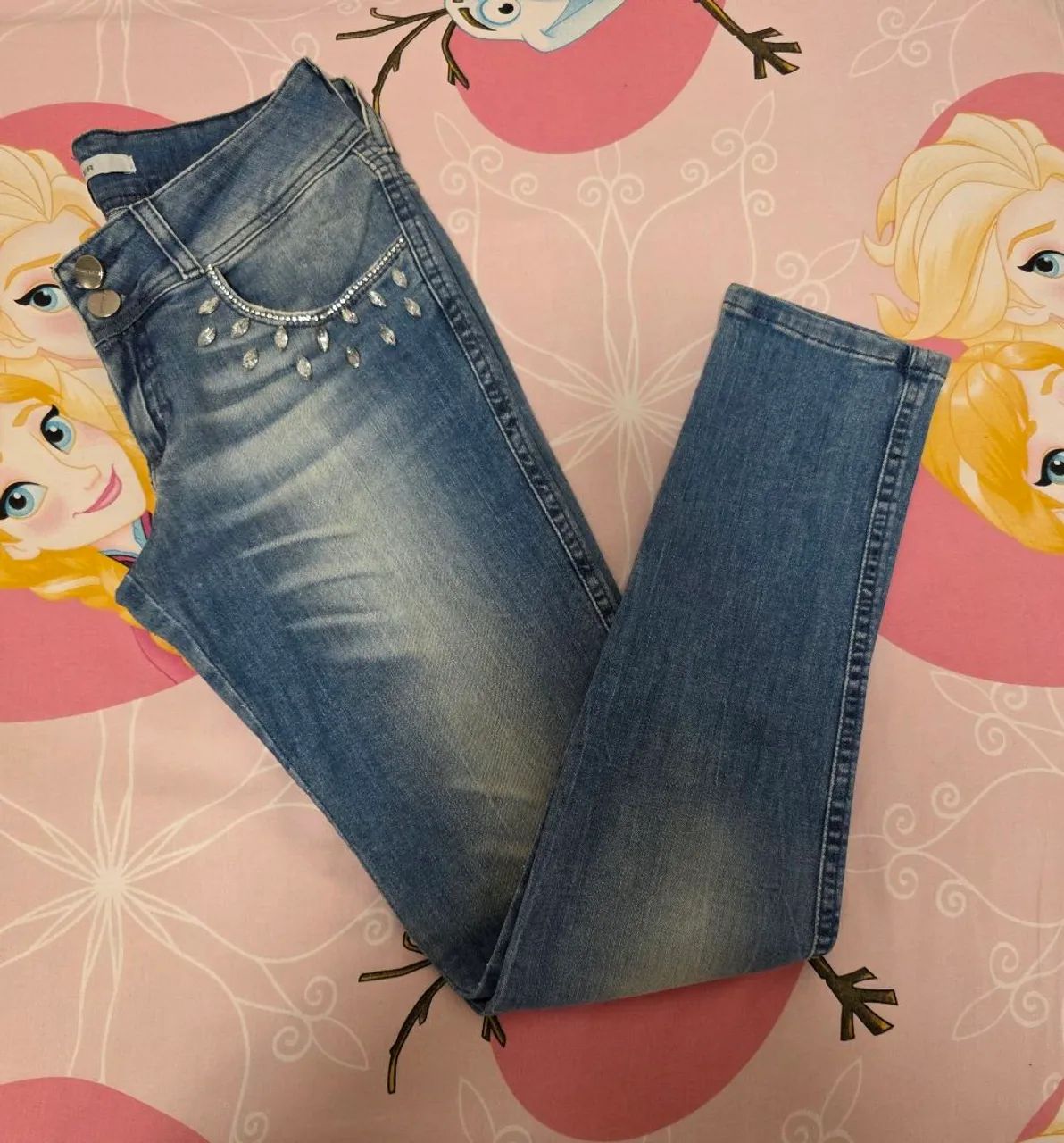 Vendo calça jeans da Damyller n° 42. - Foto 3