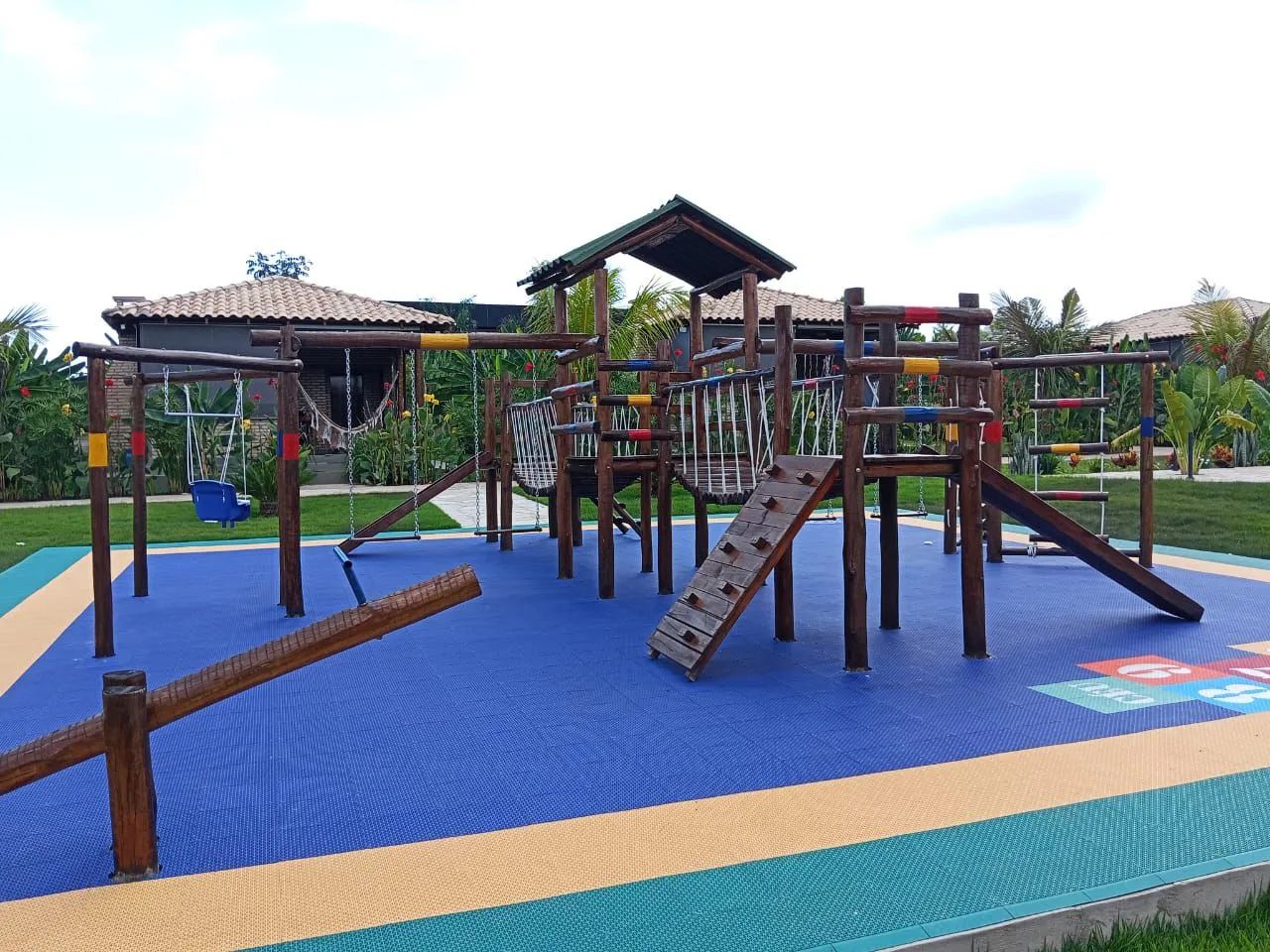 Playground de Madeira para Crianças - Foto 5