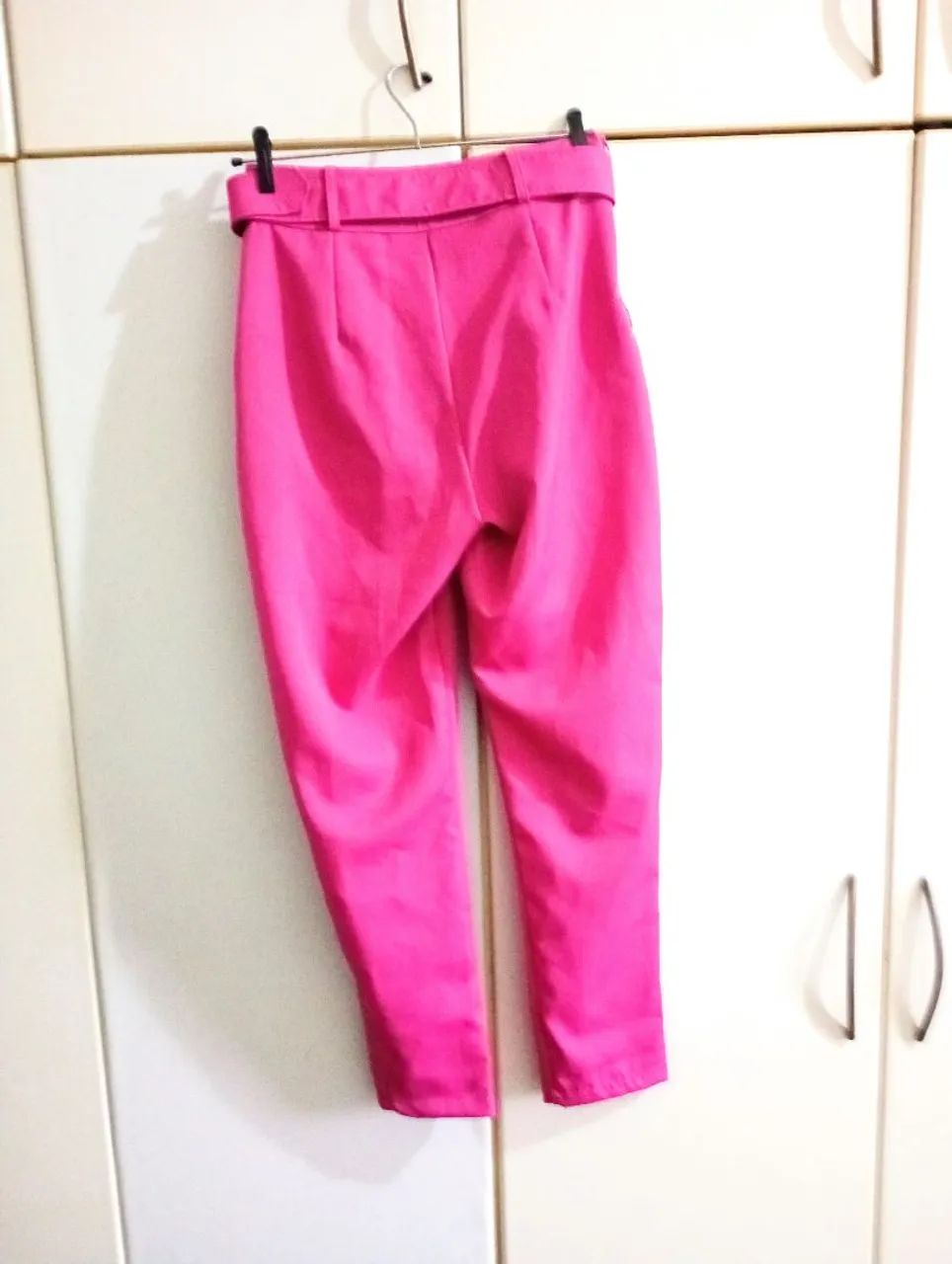 Calça alfaiataria rosa P - Foto 2
