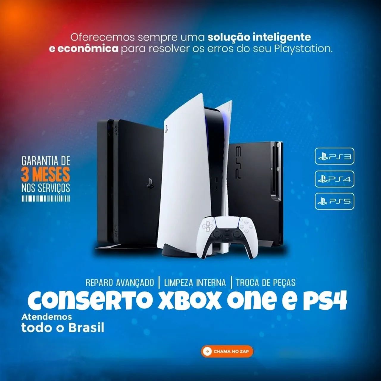 Ps4 conserto e acessórios 