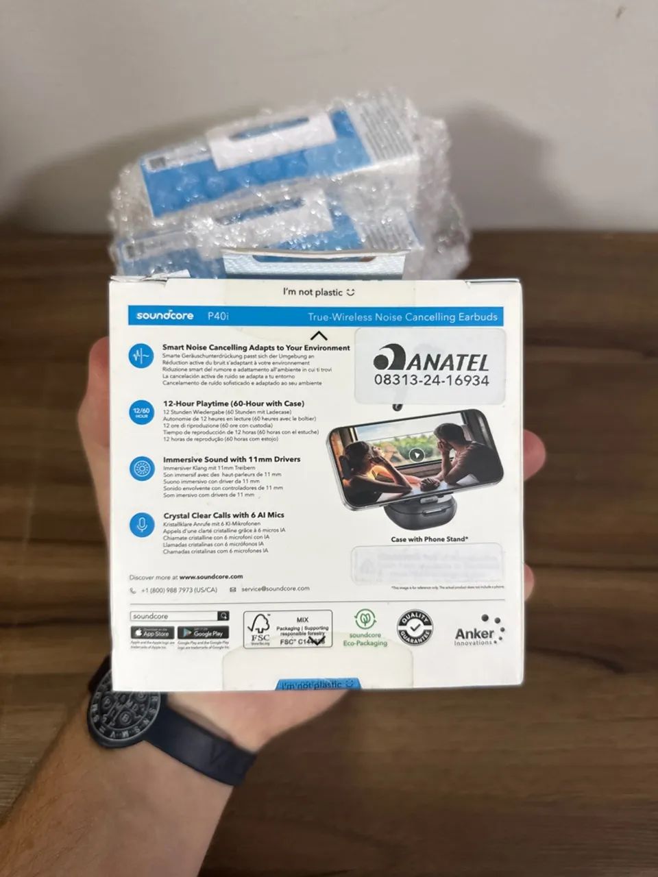 Soundcore P40i - Fone de ouvido True-Wireless com ANC - Foto 3