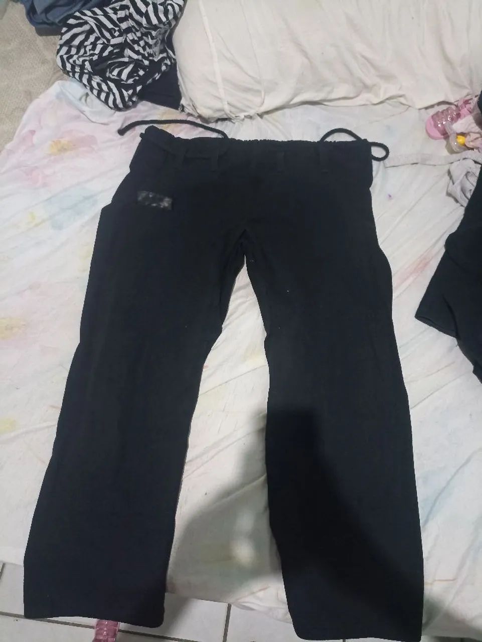 Kimono de Jiu-Jitsu Preto - Tamanho A3 - Foto 2