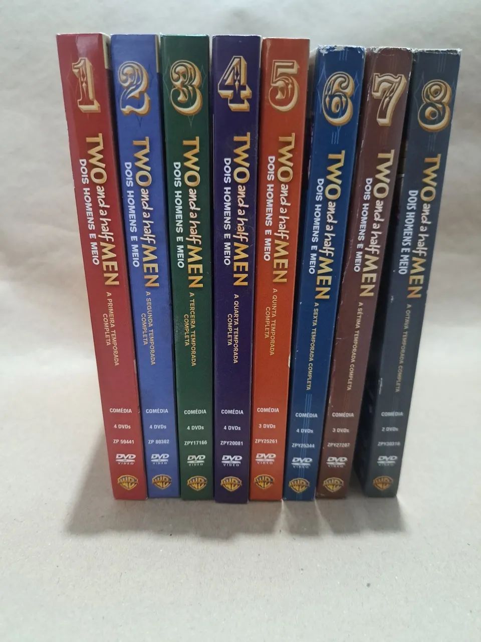 Two and a Half Men - Completo - 8 Temporadas (DVD) - DVD, Blu-Ray