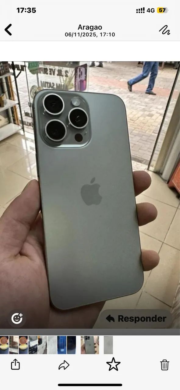 Vendo iPhone 15 pro max 64315884348417120